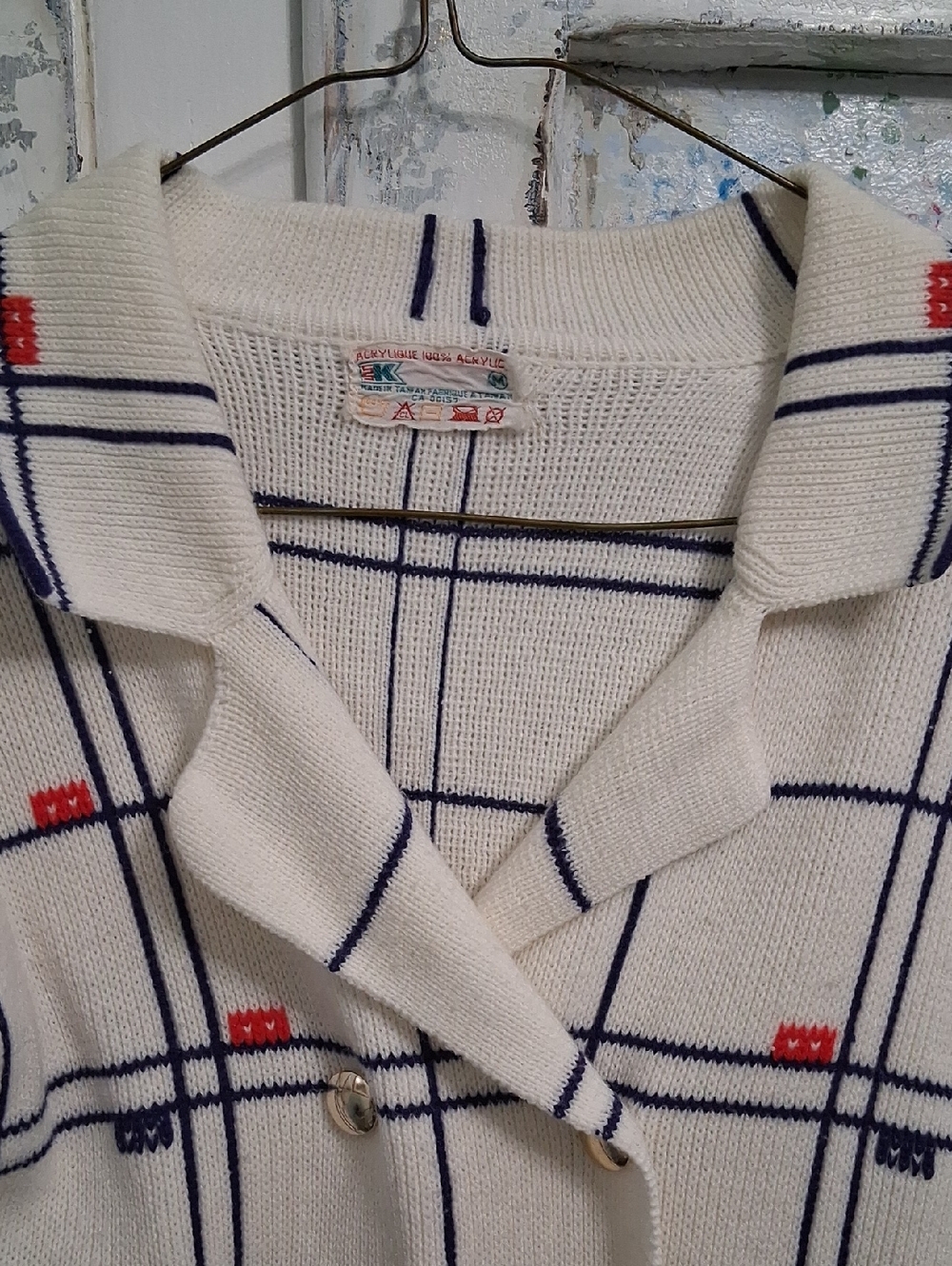 Windowpane SWEATER - Picture 4 of 10